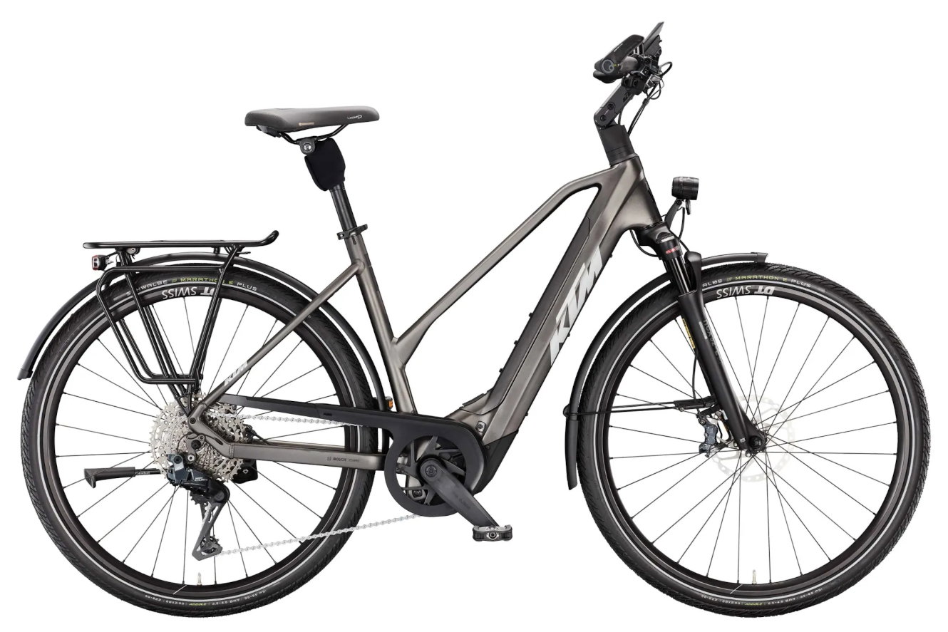KTM MACINA STYLE 810 Di2 Trapez machine grey matt (silver+black), 51 cm | (29")