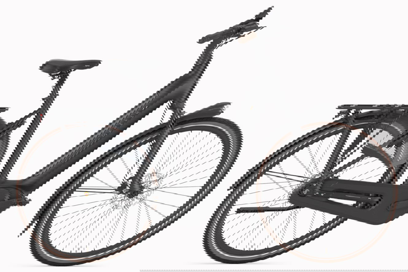 Gazelle Arroyo C8+ Elite 600 RT Low-Step black, 49 cm | S | (28")