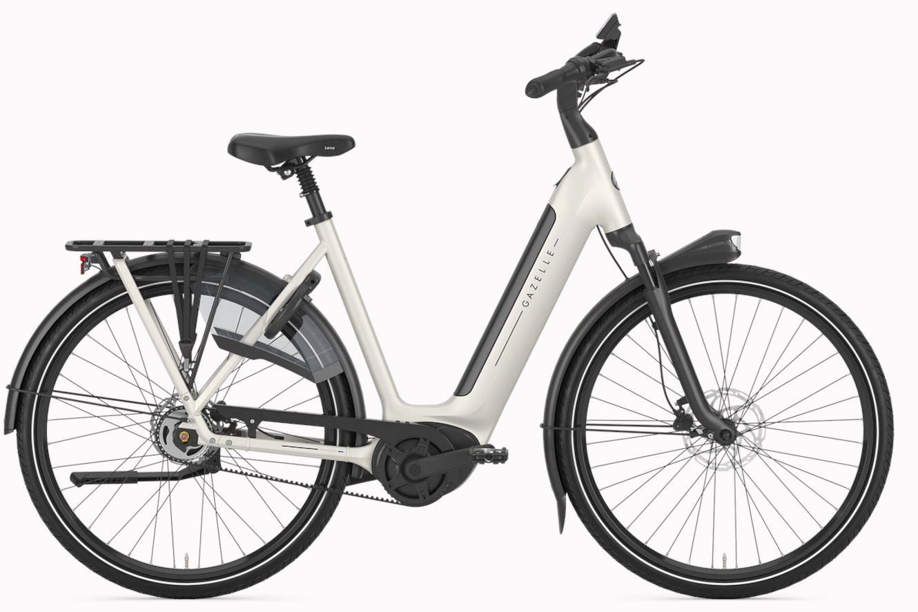 Gazelle Grenoble C5 600 FL Low-Step ivory white, 61 cm | XL | (28")