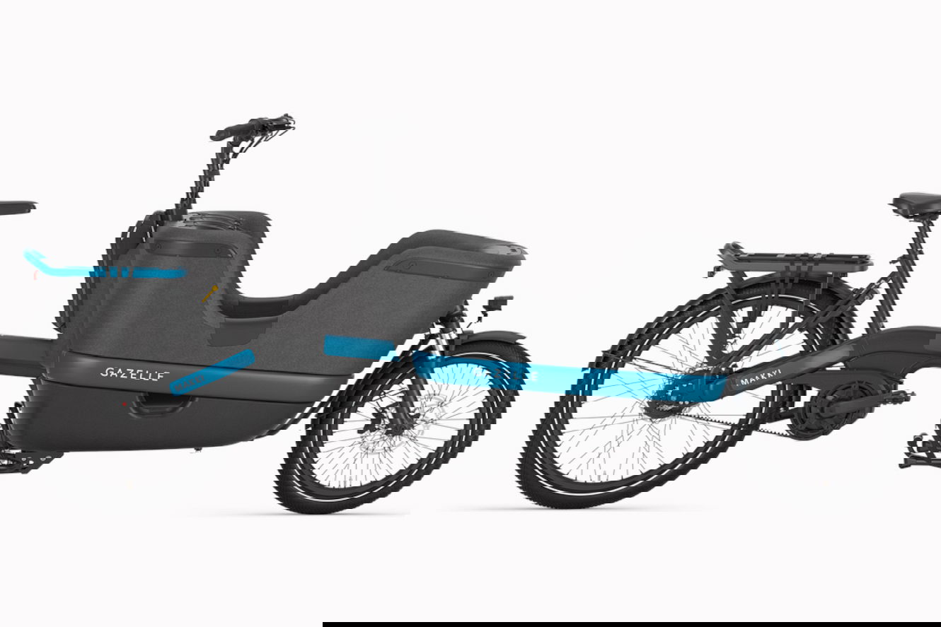 Gazelle Makki Load Low-Step black, 49 cm | S | (20/26")