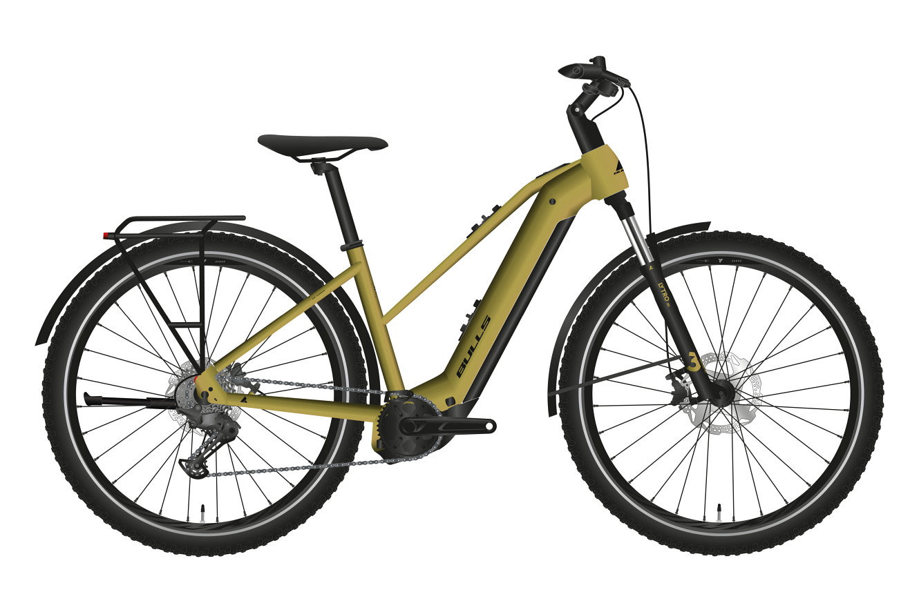 BULLS ICONIC EVO 2 800 Trapez verde matte, M | (29")