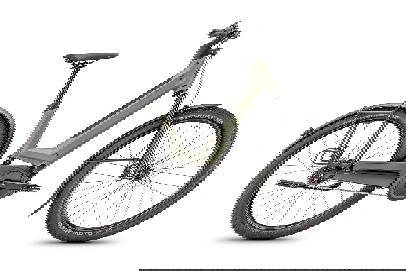 Moustache J. on 625 Wave oliv mat, S | (27,5")