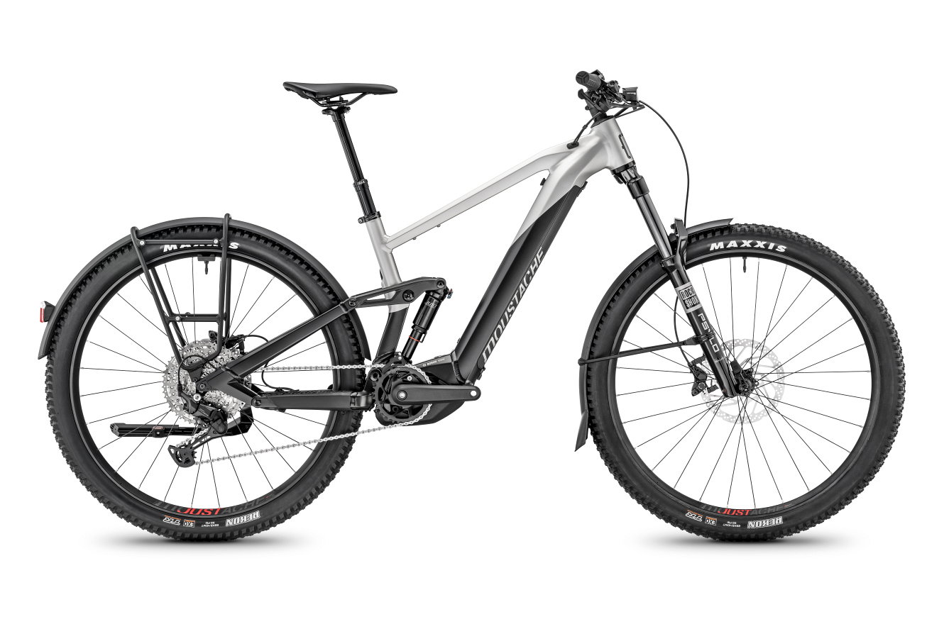 Moustache Samedi 29 Trail 150.2 750 light Diamant black / metallic silver matt, 45 cm | L | (29")