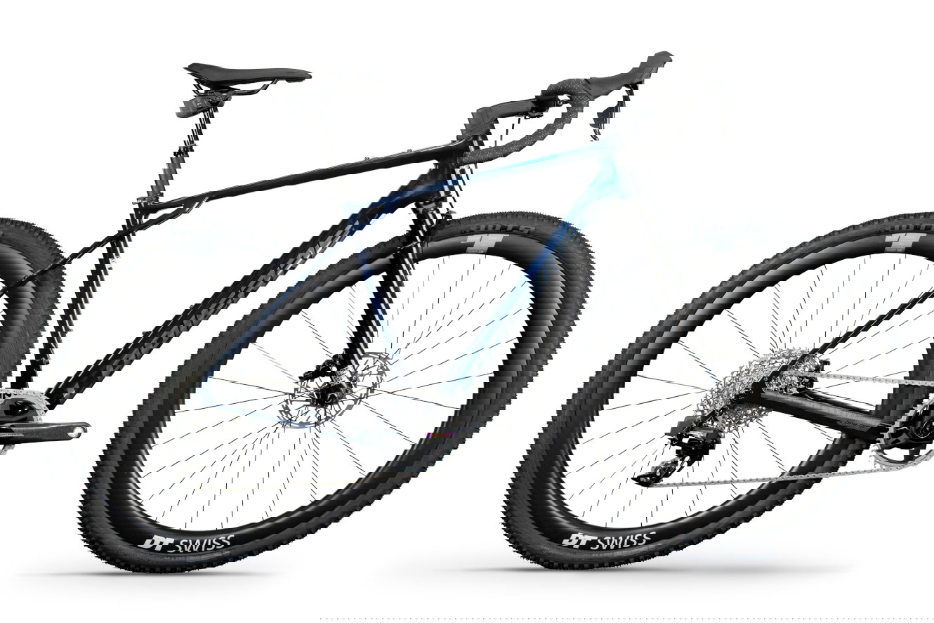 Lapierre CROSSHILL CF 8.0 S High translucent hex blue - glossy, 55 cm | XL | (28")