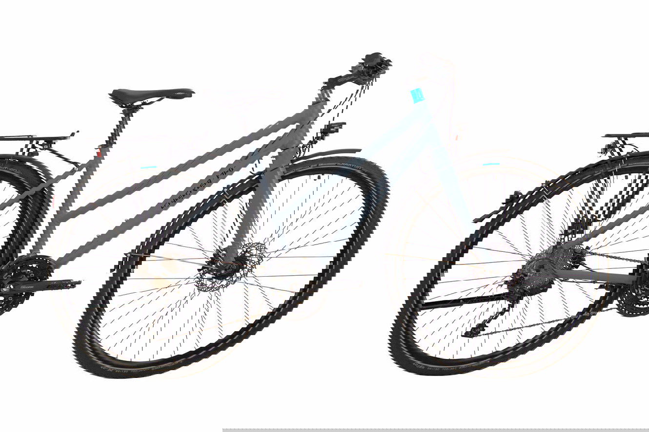 Checker Pig Kiba Trapez schwarz, 52 cm | (28")