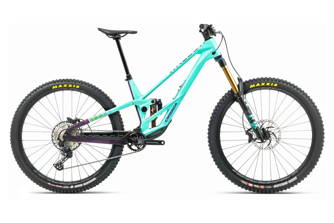 Orbea RALLON E10 Diamant aloha green - fantasy purple carbon view (gloss), S | (29/27,5")
