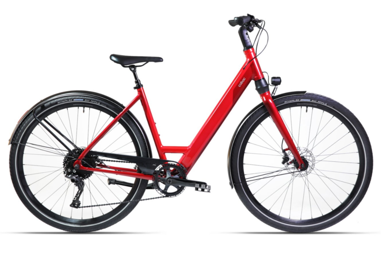 Coboc Kallio CMF Tiefeinsteiger district red - rooftop red, gloss, 46 cm | S | (28")
