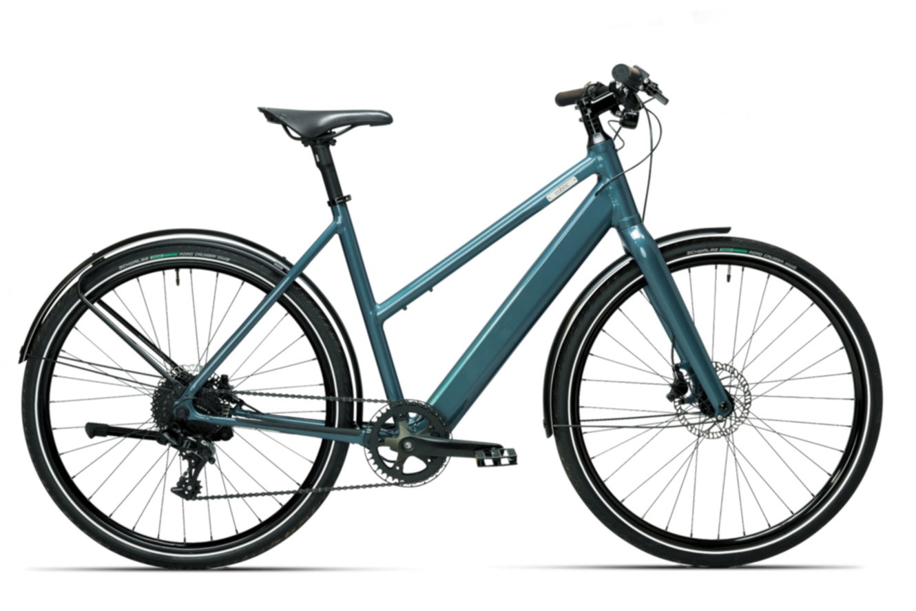 Coboc Vesterbro TPZ Trapez opal blue, gloss, 50 cm | M | (27,5")