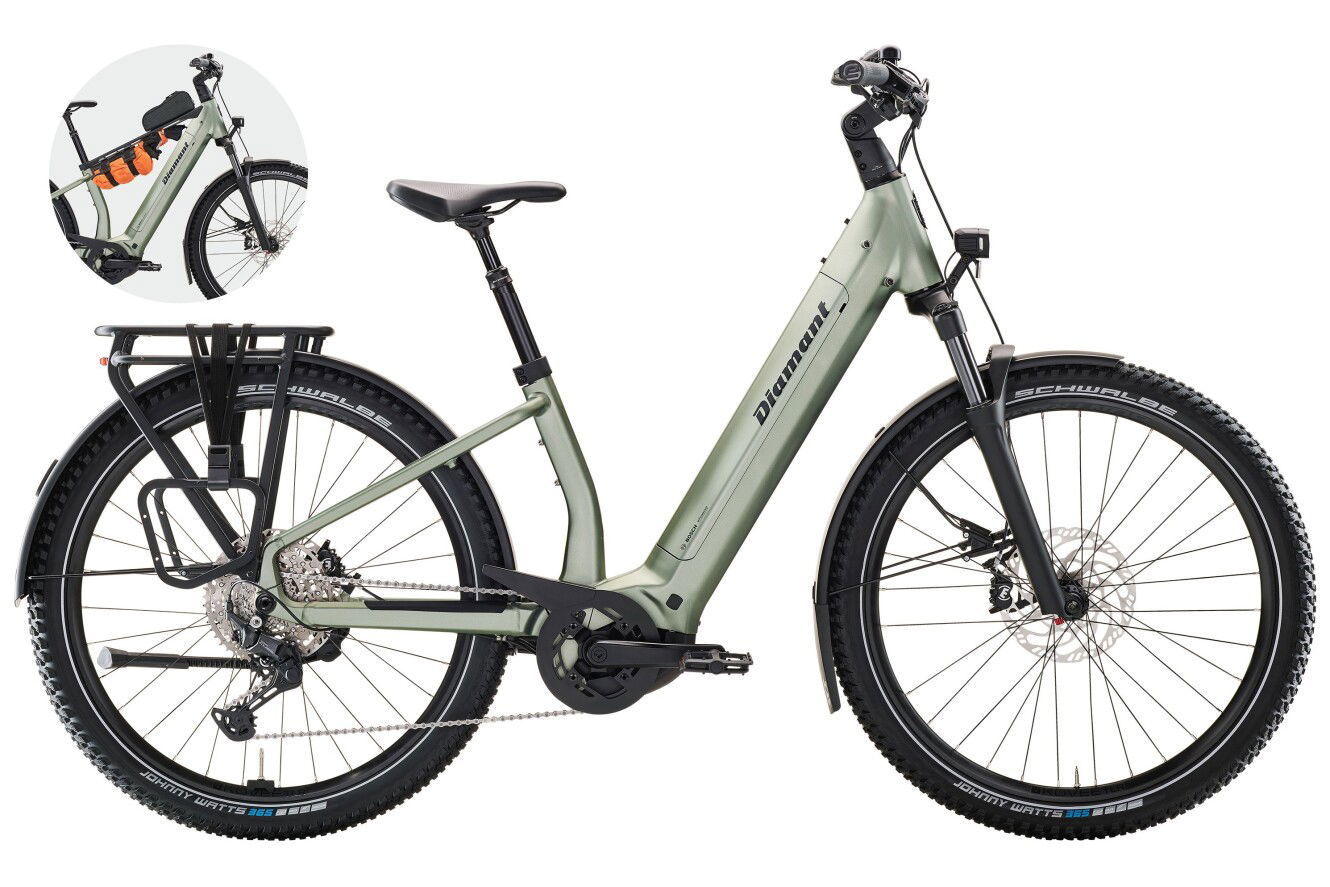 Diamant Suvea Trip Plus 800 Wave heugrün, L-XL | (27,5")