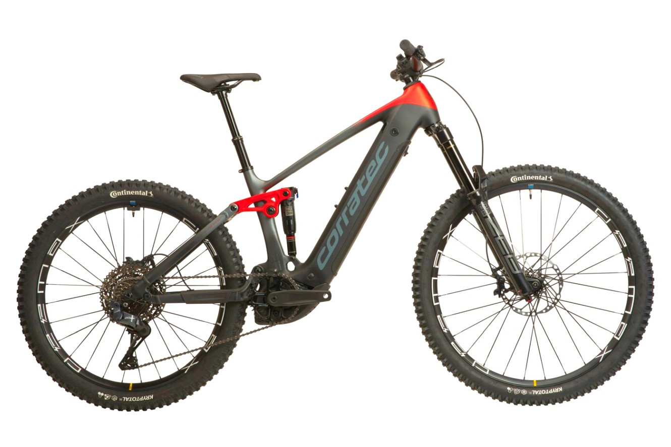Corratec E-Power RS 160 Di2 Automatic Diamant black / red / dark silver, S | (29/27,5")