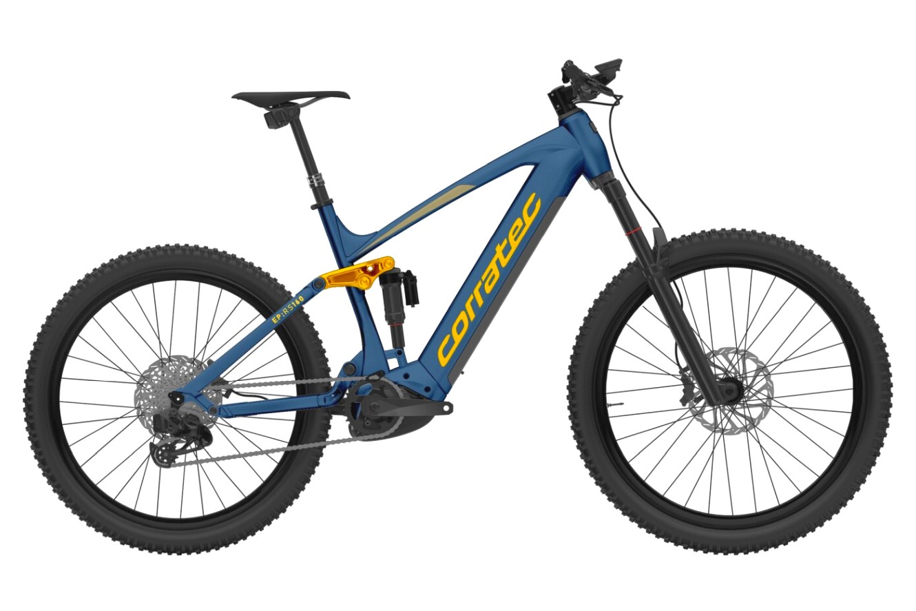 Corratec E-Power RS 160 LTD Diamant dark blue / yellow / dark beige, S | (29/27,5")