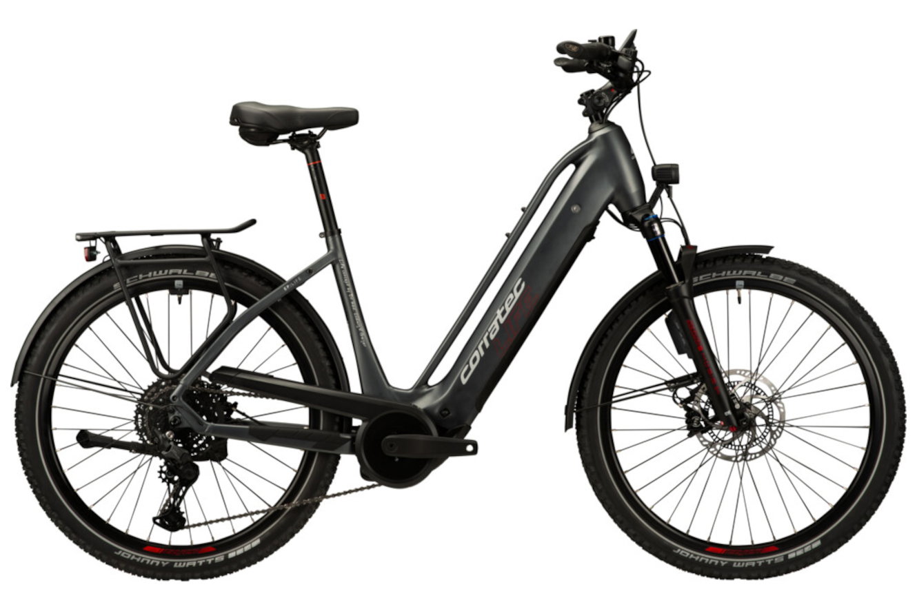 Corratec Life CX8 12S Wave dark grey / silver / red, 57 cm | (27,5")