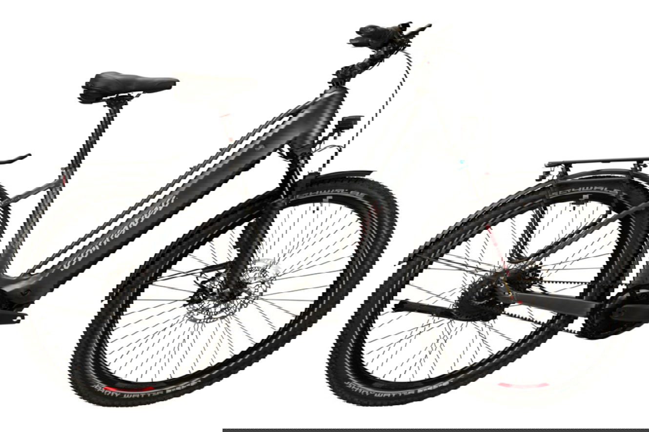 Corratec Life CX8 Belt Wave dark grey / silver / red, 40 cm | (27,5")