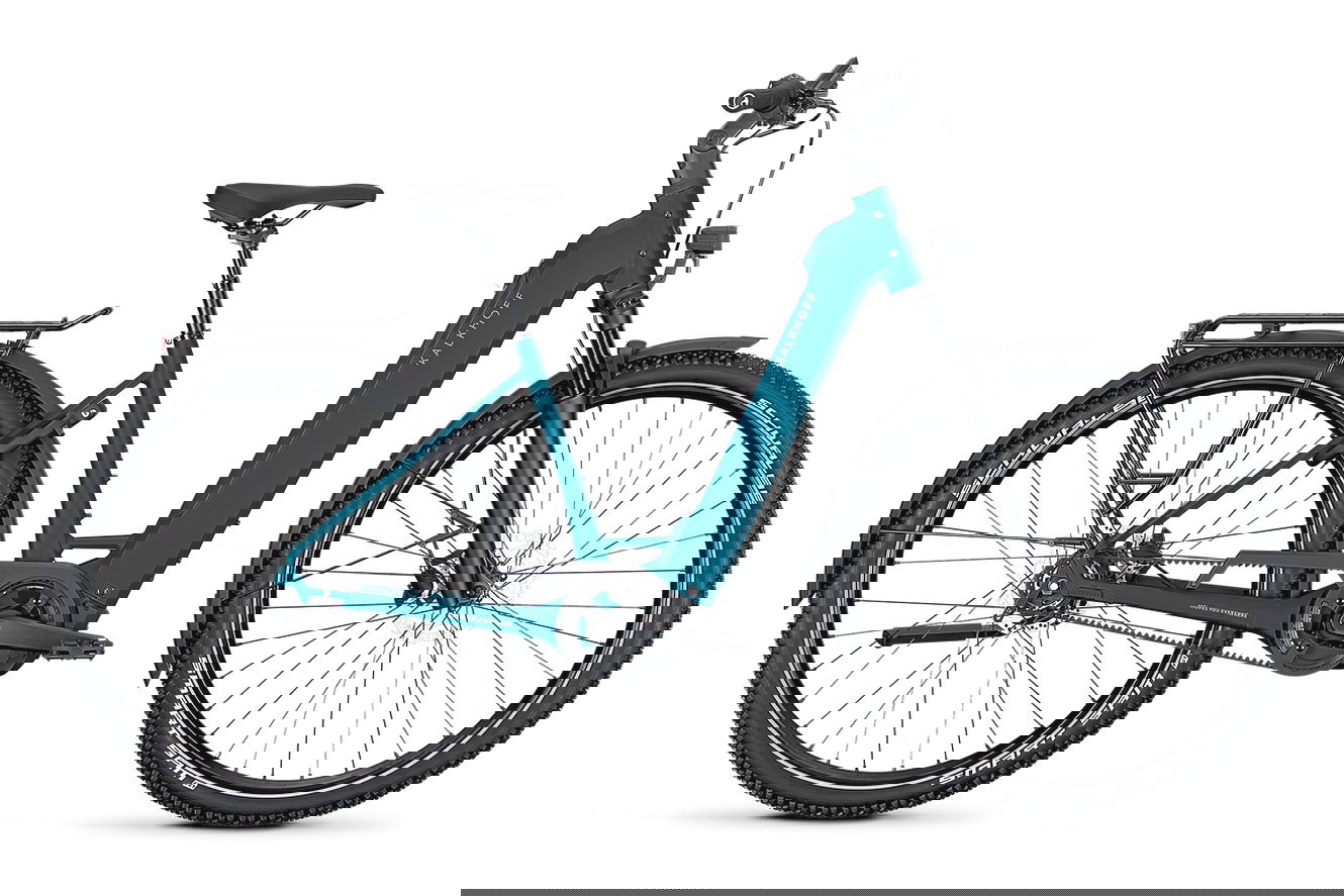 Kalkhoff ENTICE 3 EXCITE BELT Wave darksprings matt, 53 cm | L | (29")