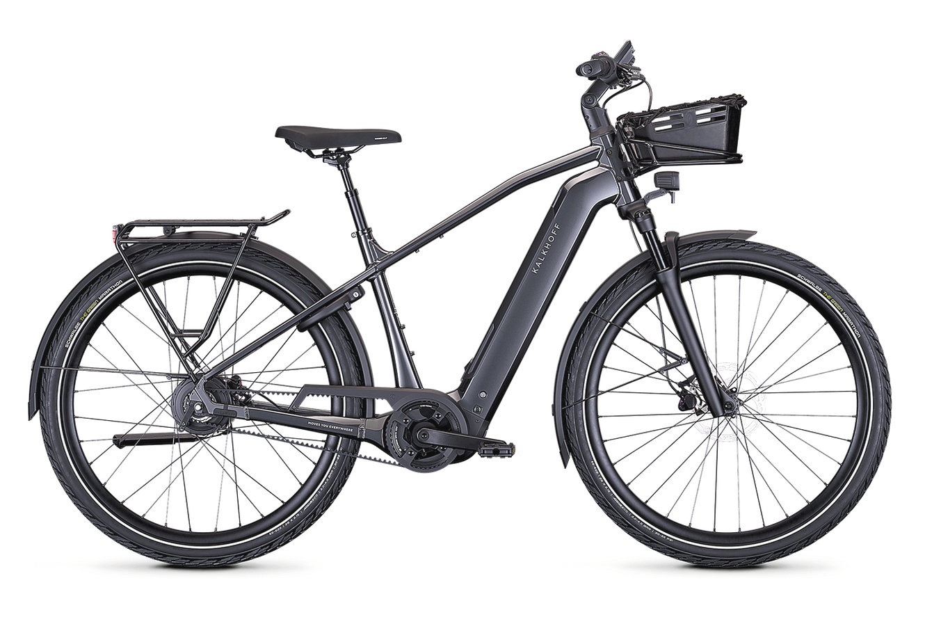 Kalkhoff IMAGE 3 EXCITE 380 Diamant diamondblack glossy, 53 cm | L | (29")