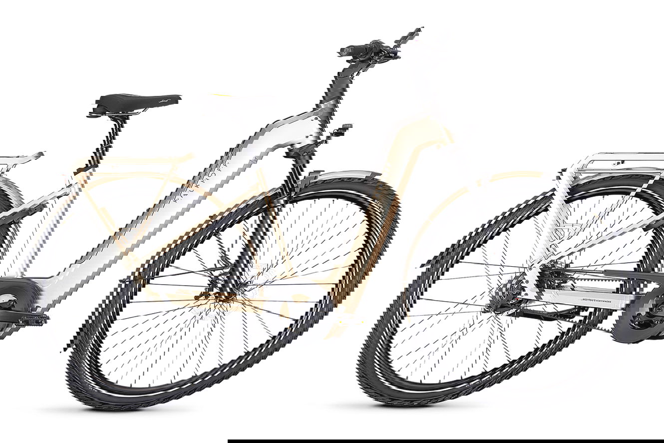 Kalkhoff IMAGE 5+ ADVANCE Wave adamantsilver / crystalgrey glossy, 43 cm | S | (29")