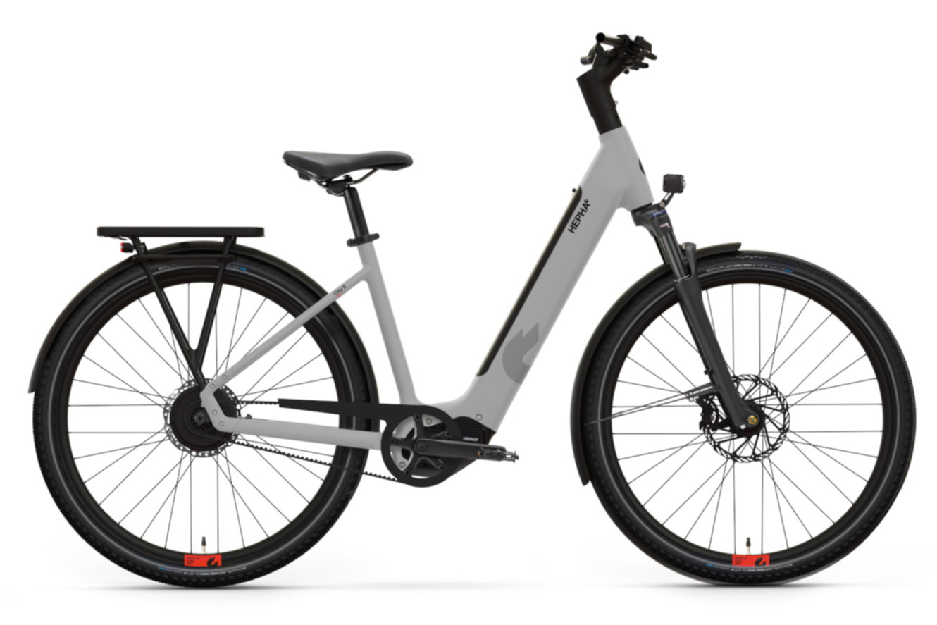 HEPHA City 8 Performance Low Step grey, 50 cm | L | (28")