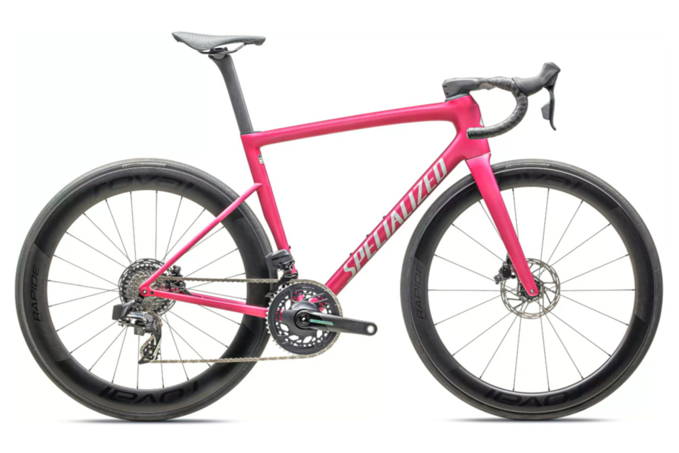 Specialized Tarmac SL8 Pro Diamant satin pink tint over silver dust / silver dust, 52 cm | (28")