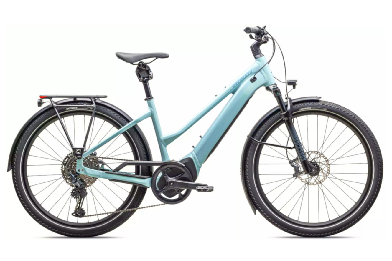 Specialized Turbo Vado 5.0 Step-Through Trapez satin seafoam / lapis pearl / glacial metallic, M | (27,5")