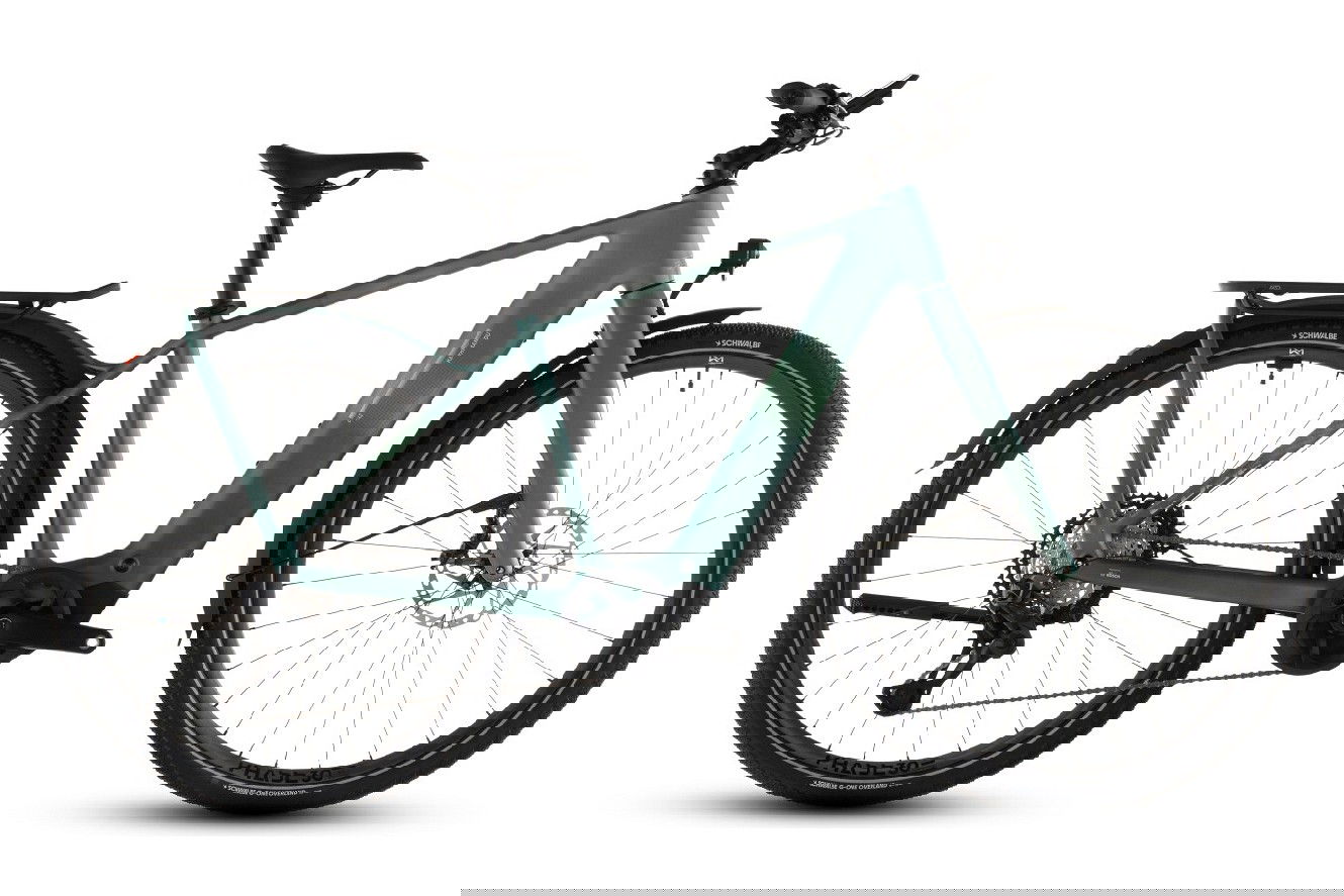 CUBE Kathmandu Hybrid C:62 SLT 400X Diamant seafoam´n´chrome, 58 cm | (28")