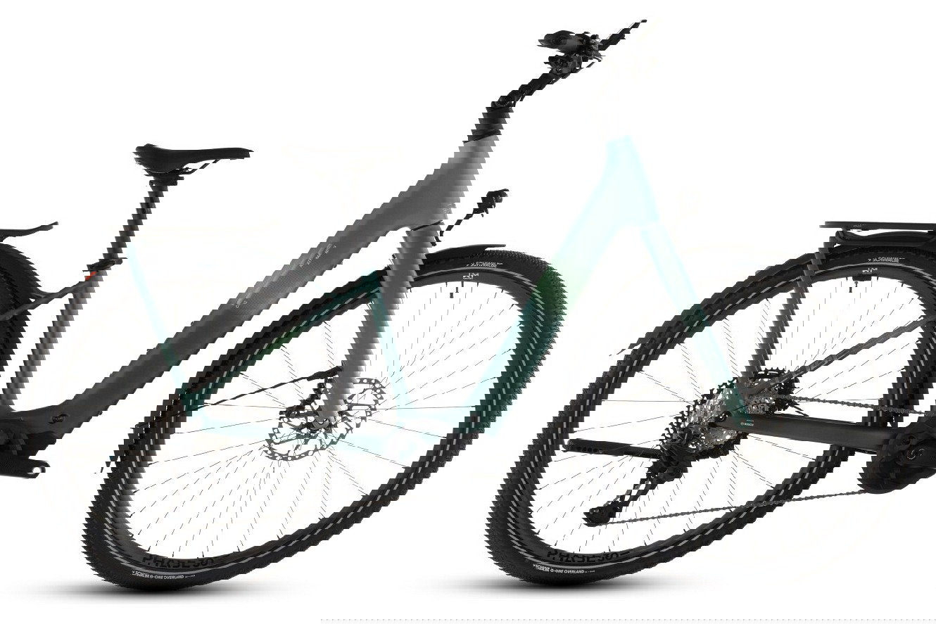 CUBE Kathmandu Hybrid C:62 SLT 400X Wave seafoam´n´chrome, 50 cm | (28")