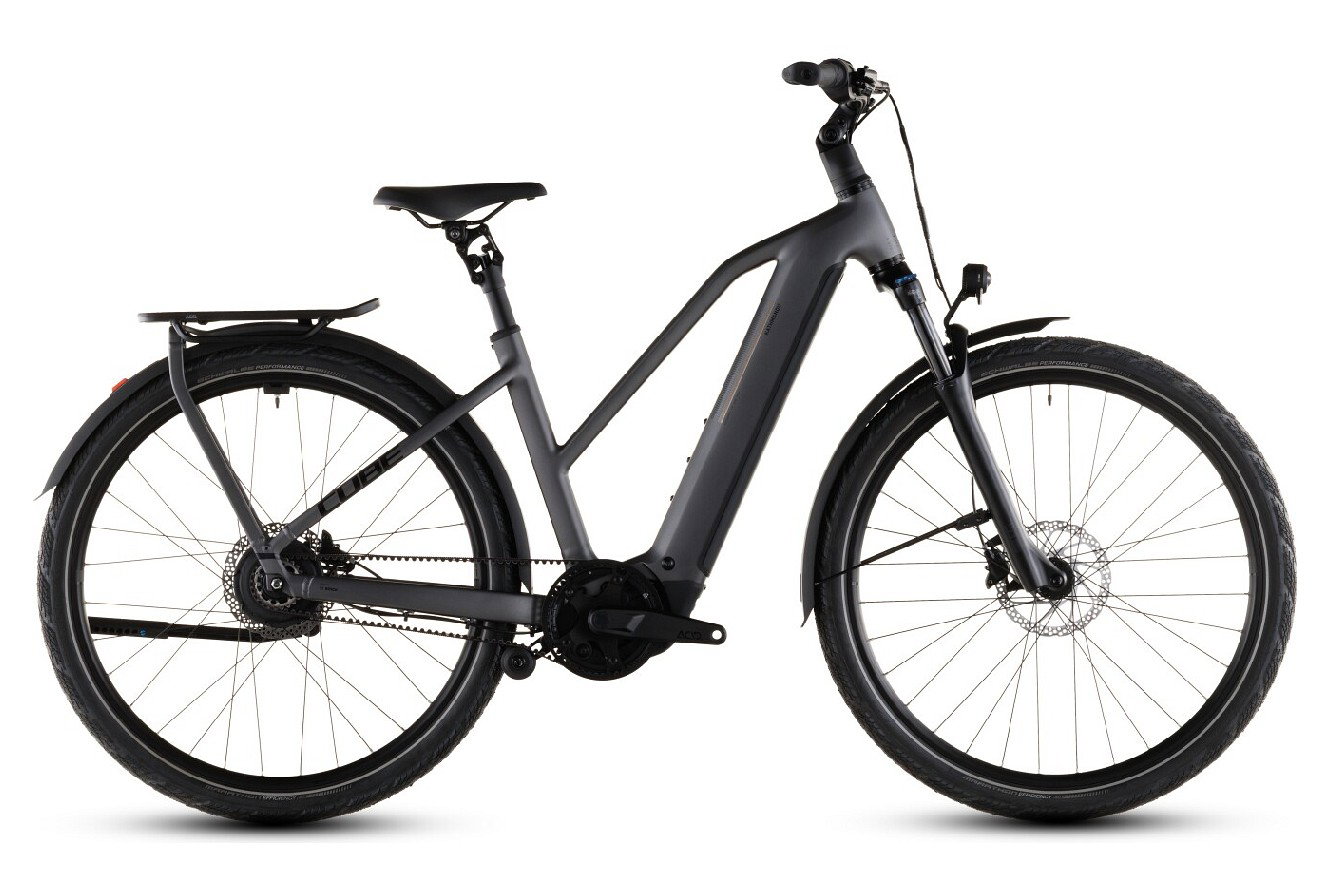 CUBE Kathmandu Hybrid Comfort Pro 800 Trapez slabgrey´n´black, 58 cm | (28")