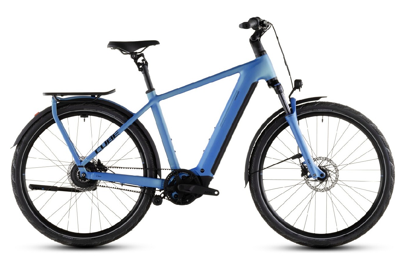 CUBE Kathmandu Hybrid Comfort Pro 800 Diamant azure´n´black, 58 cm | (28")
