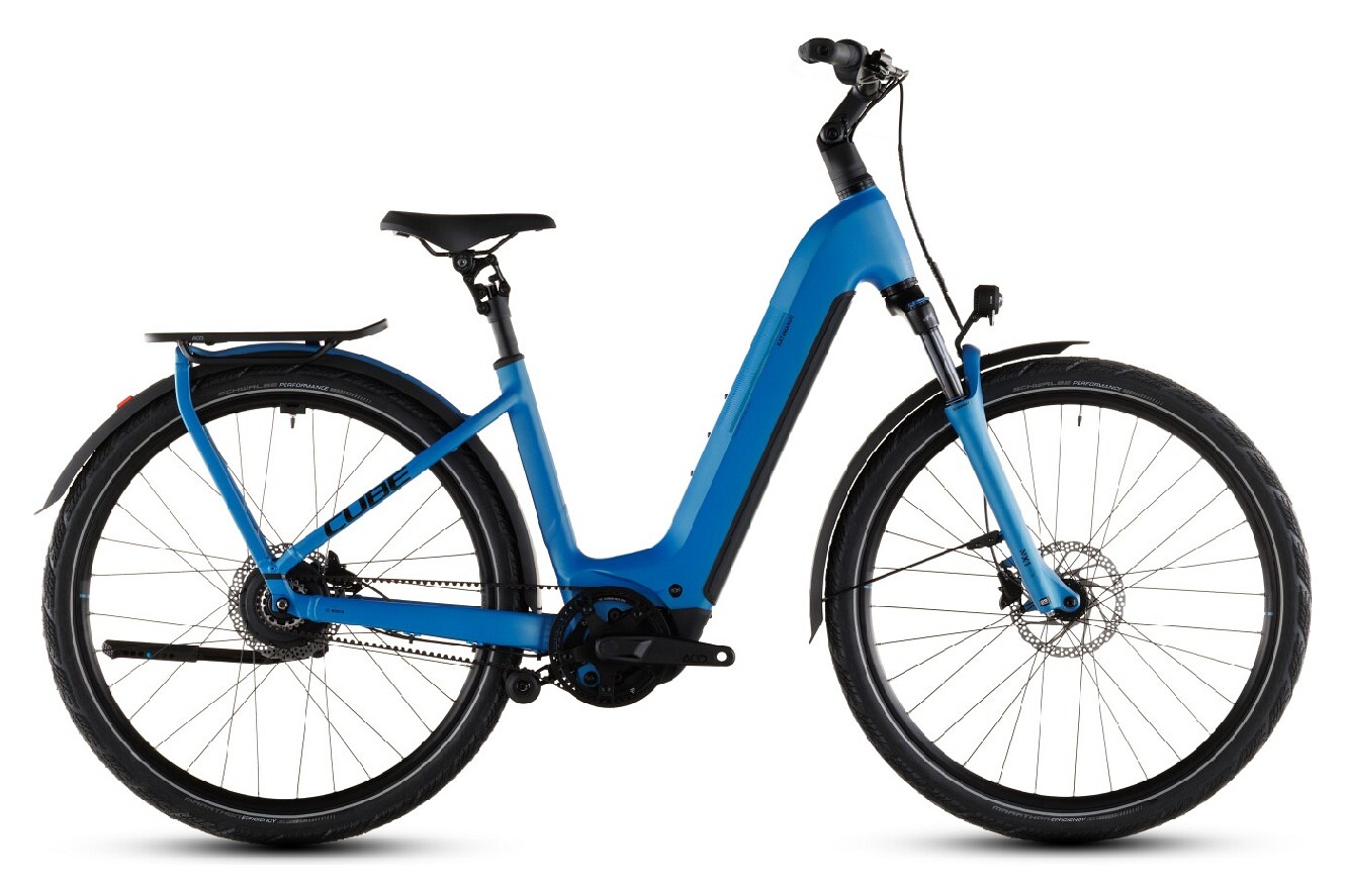 CUBE Kathmandu Hybrid Comfort Pro 800 Wave azure´n´black, 54 cm | (28")