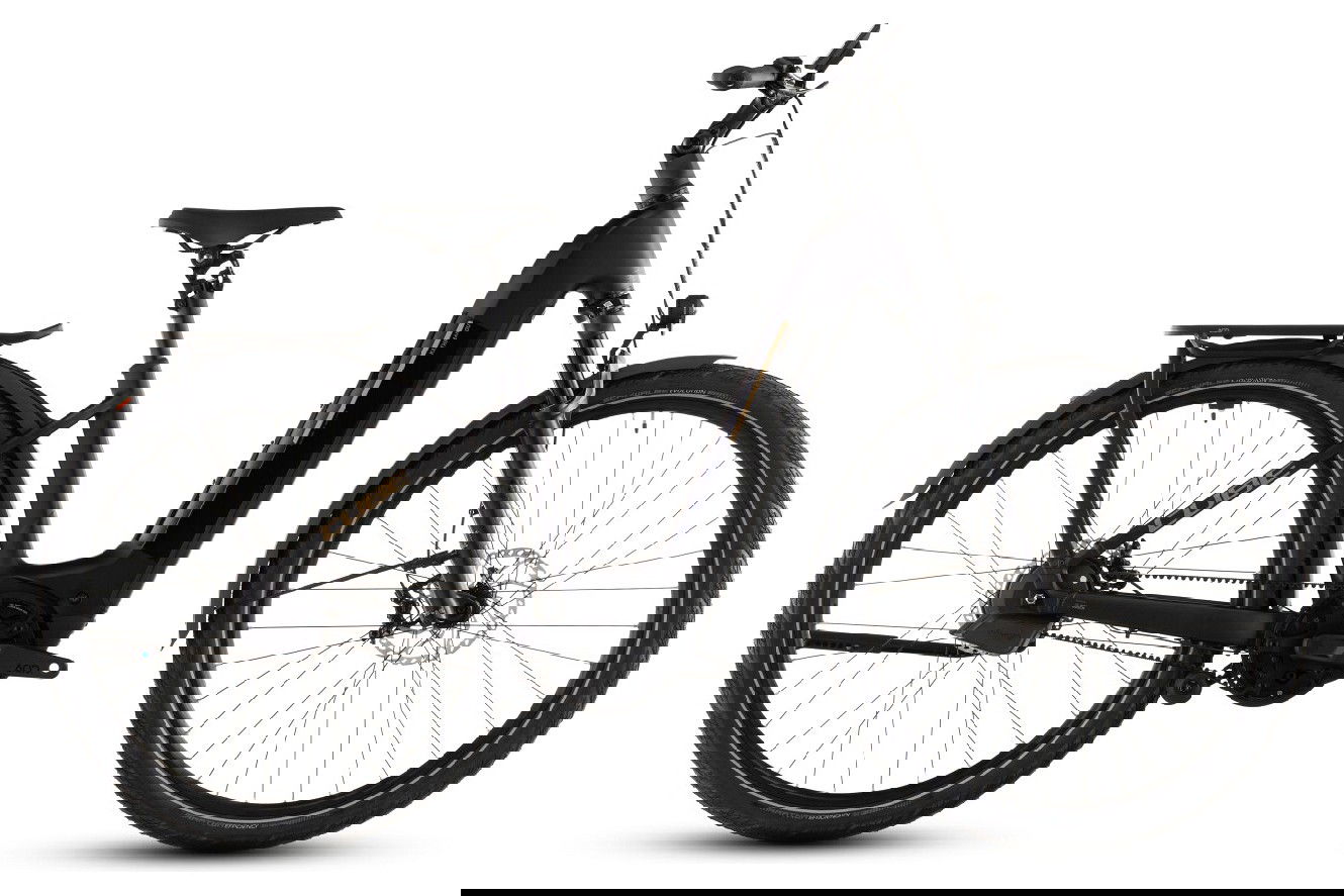 CUBE Kathmandu Hybrid Comfort SLX 800 Wave solareclipse´n´gold, 50 cm | (28")