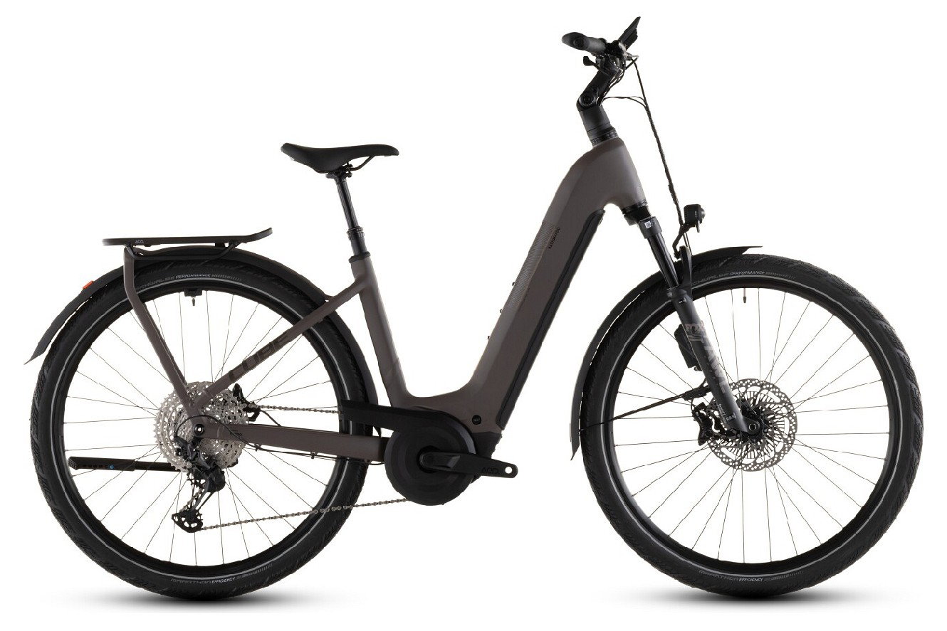 CUBE Kathmandu Hybrid EXC 800 Wave cedar´n´chrome, 58 cm | (28")