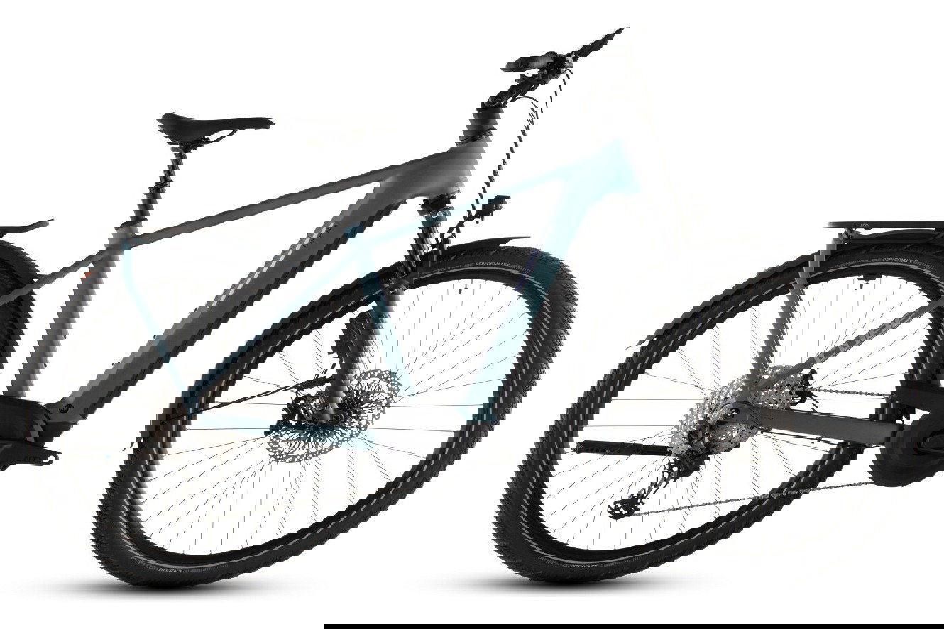 CUBE Kathmandu Hybrid EXC 800 Diamant smaragdgrey´n´prism, 62 cm | (28")