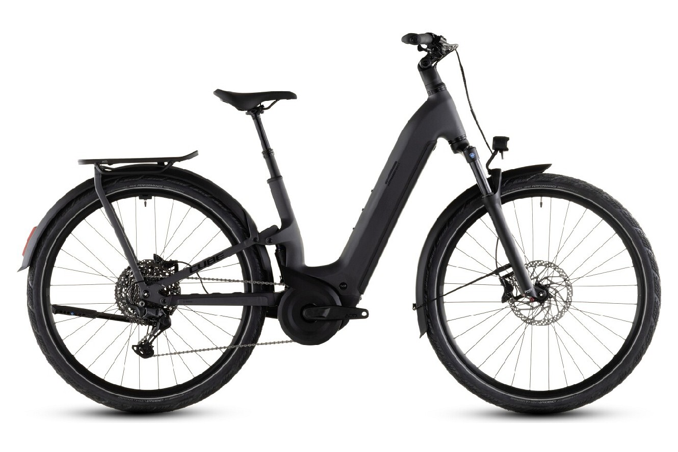 CUBE Kathmandu Hybrid ONE11 HPC Pro 800 Wave slabgrey´n´black, 46 cm | (28")