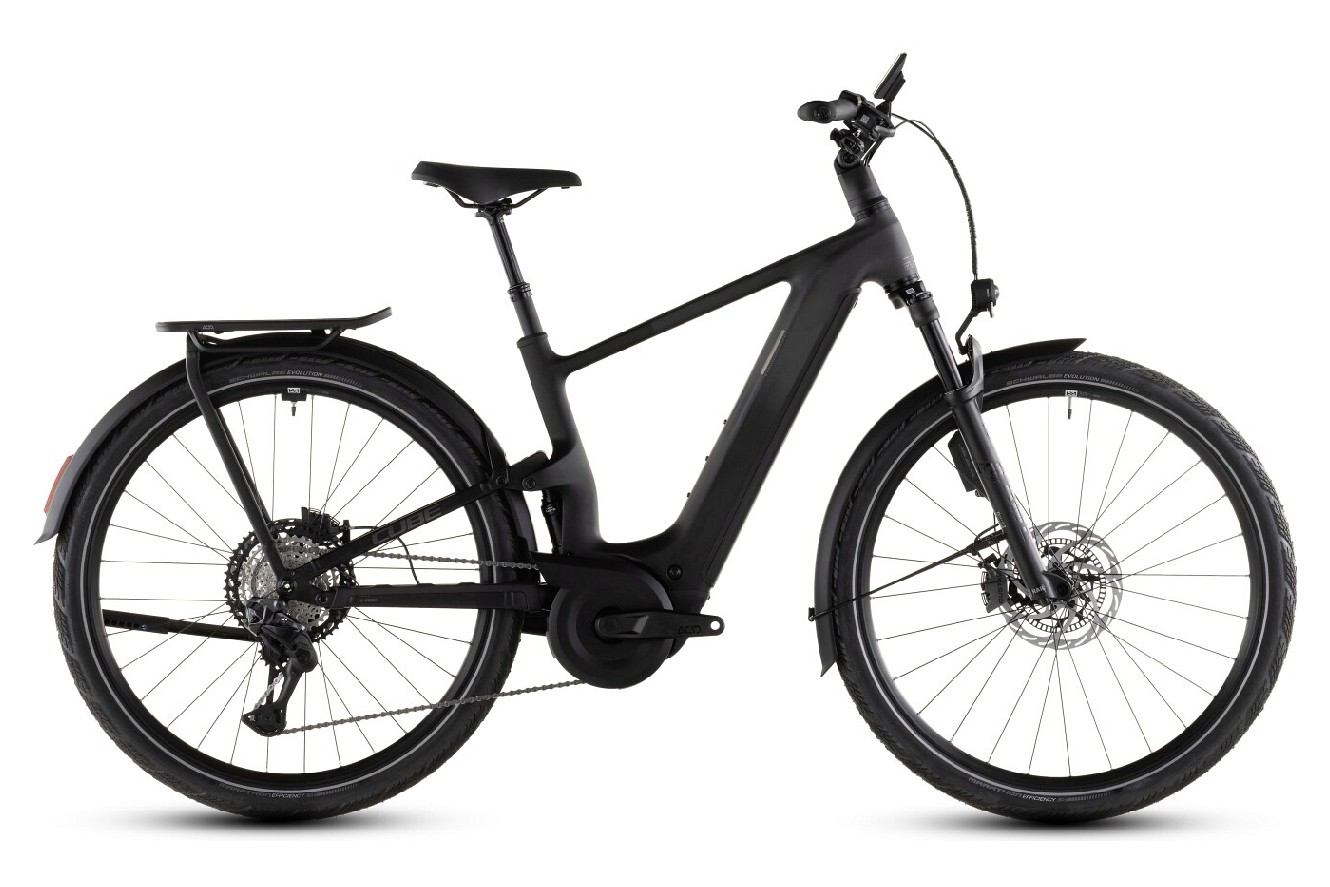 CUBE Kathmandu Hybrid ONE11 HPC SLT 800 Diamant carbon´n´silverdust, 62 cm | (28")