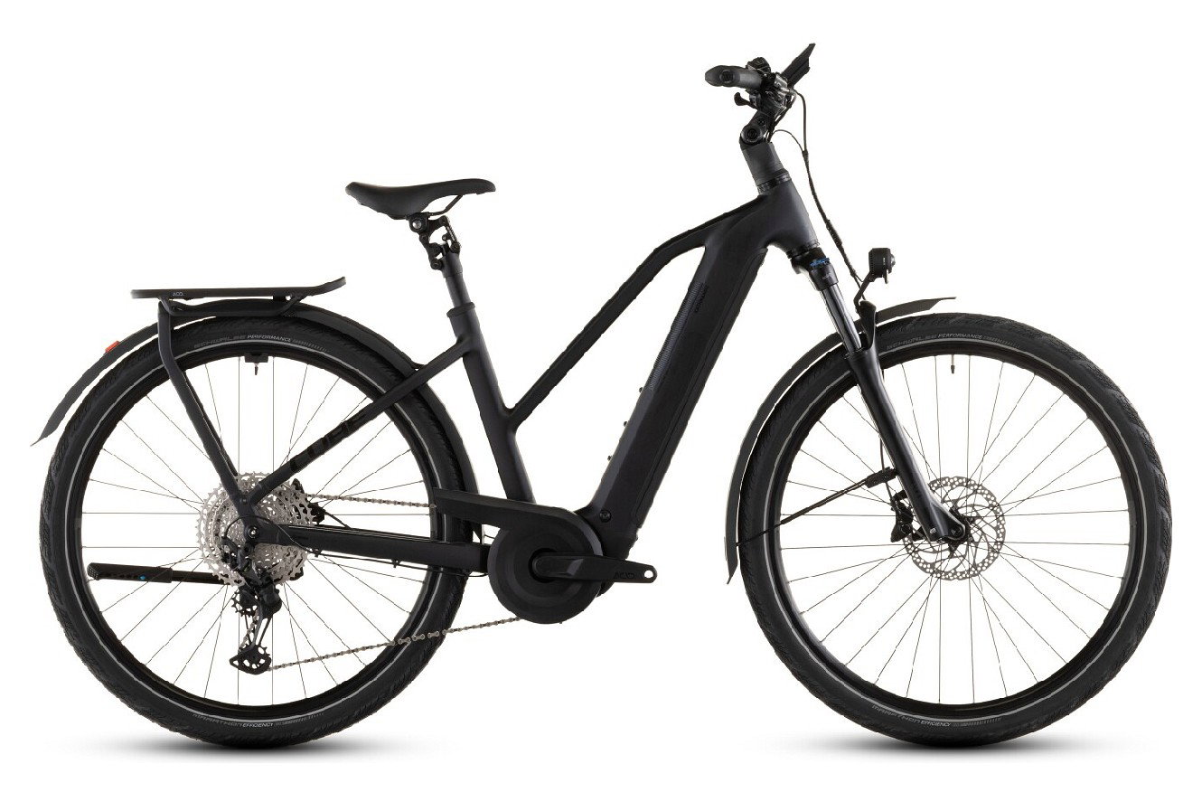 CUBE Kathmandu Hybrid Pro 800 Trapez coal´n´black, 50 cm | (28")
