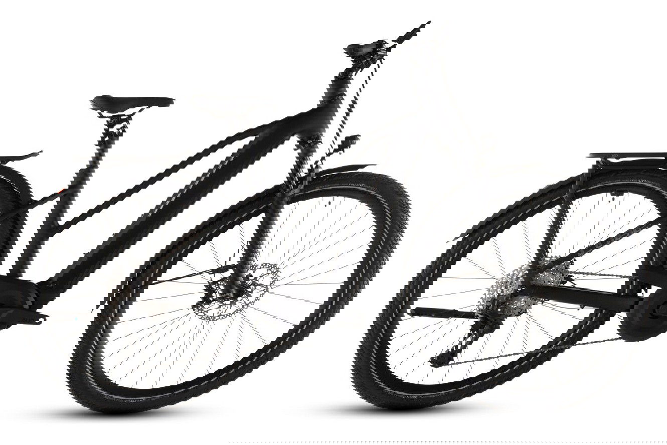 CUBE Kathmandu Hybrid SLX 800 Trapez silverdust´n´chrome, 58 cm | (28")