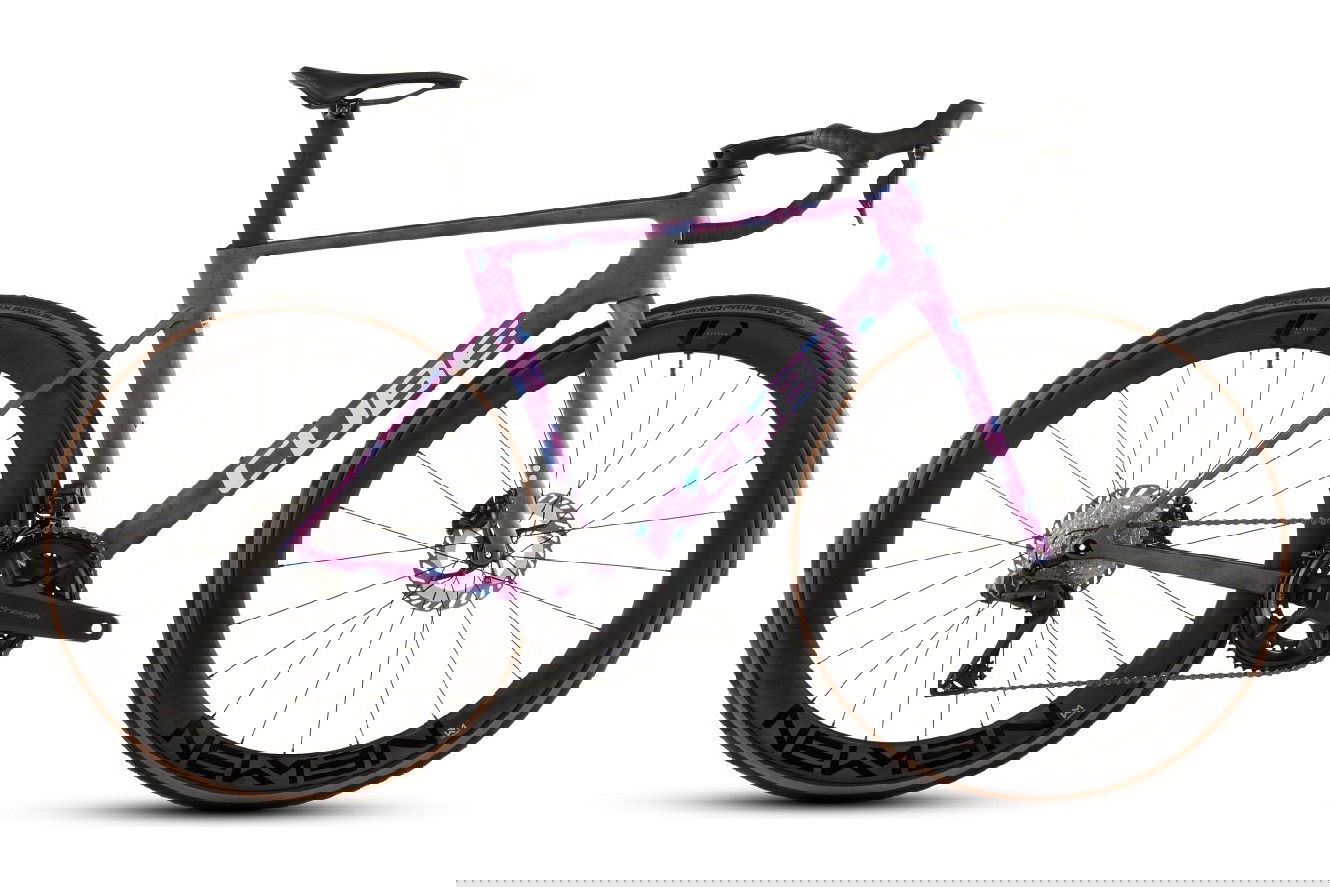 CUBE Litening AIR C:68X Race Diamant dazzlepink´n´blue, 50 cm | (28")