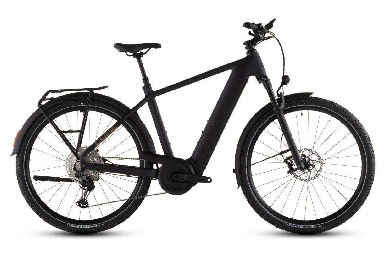 CUBE Nuride Hybrid SLX 800 Diamant black´n´gold, 62 cm | (29")