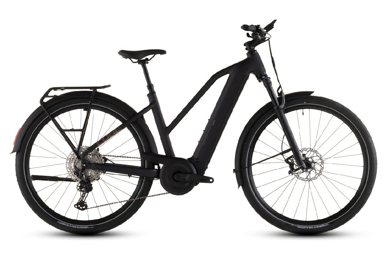 CUBE Nuride Hybrid SLX 800 Trapez black´n´gold, 46 cm | (29")