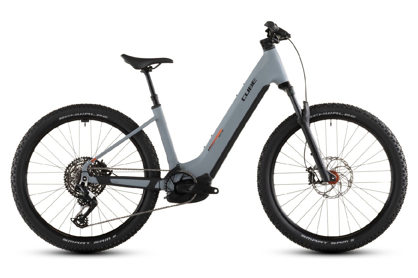 CUBE Reaction Hybrid Race 800 Wave vulcan´n´orange, M | (27,5")