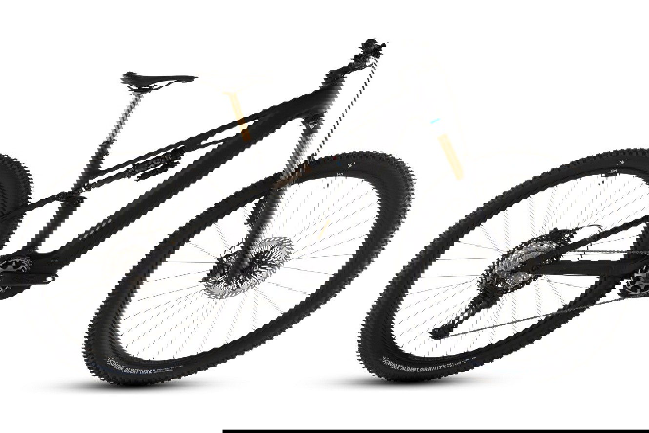 CUBE Stereo Hybrid ONE44 HPC AT 800 Diamant carbon´n´gold, M | (29")