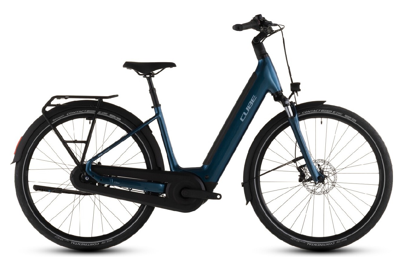CUBE Supreme RT Hybrid Comfort EX 600 Wave nautica´n´prism, 46 cm | (28")