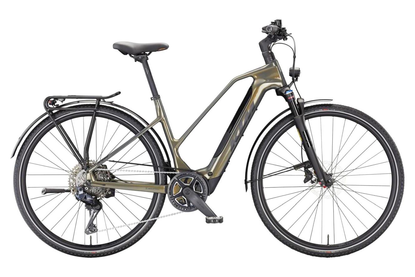 KTM MACINA SPORT SX ELITE Di2 Trapez olivepearl, 56 cm | (27,5")