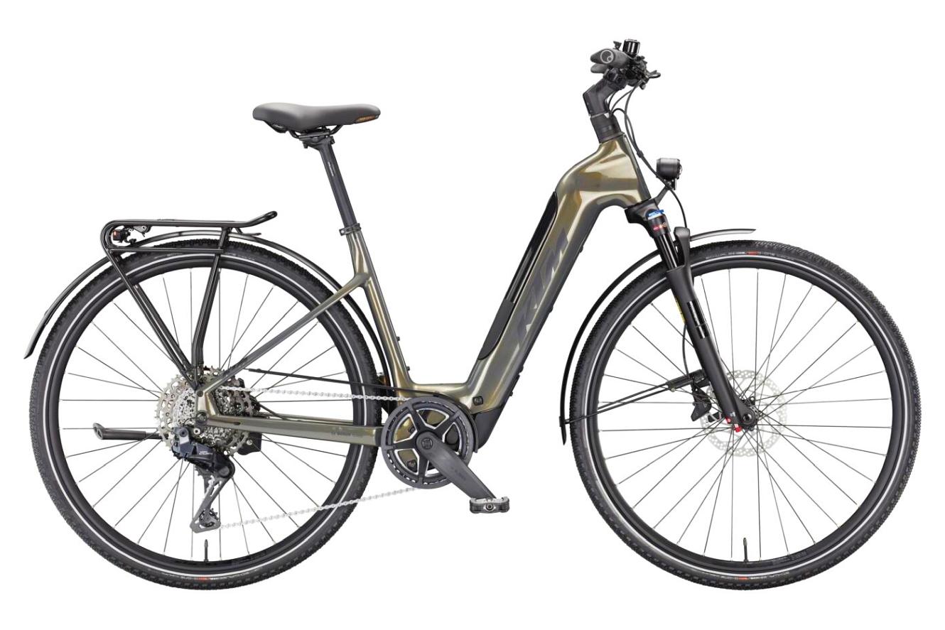 KTM MACINA SPORT SX ELITE Di2 Wave olivepearl, 51 cm | (27,5")