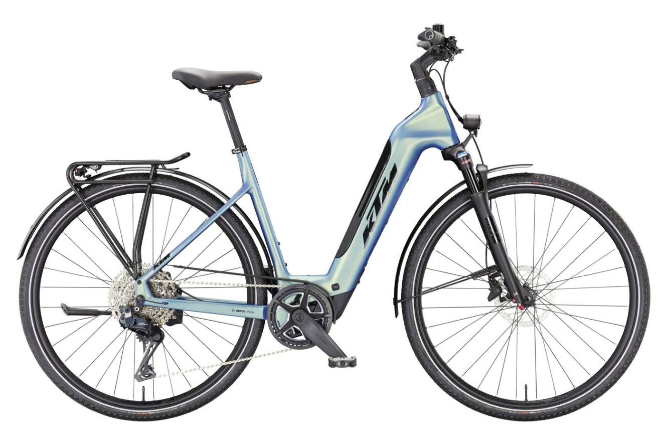 KTM MACINA SPORT SX ELITE Di2 Wave velvet petrol matt, 56 cm | (27,5")