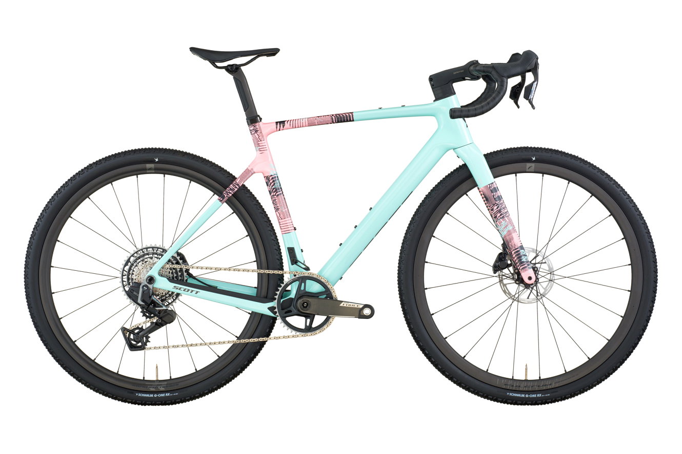 Scott Addict Gravel 10 Diamant gelato blue/gelato pink, L | (28")