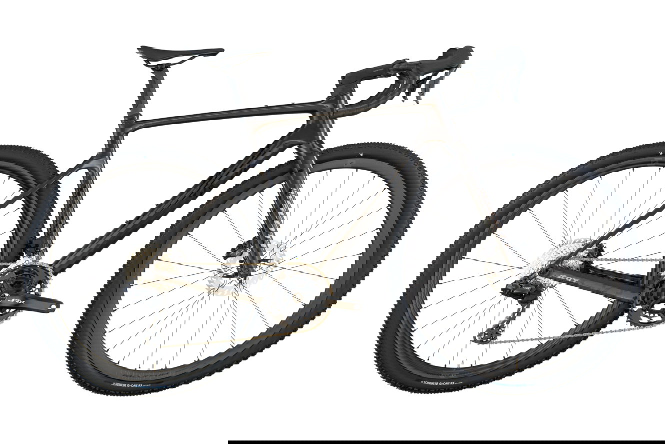 Scott Addict Gravel 15 Diamant carbon black, L | (28")