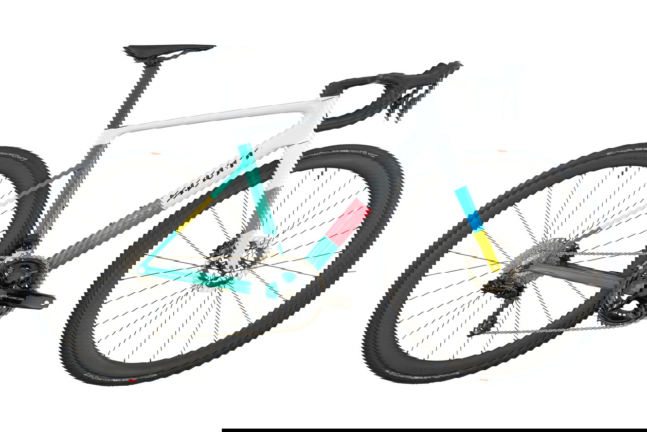 Scott Addict RC Pro Diamant beluga grey/seashore green, XS | (28")