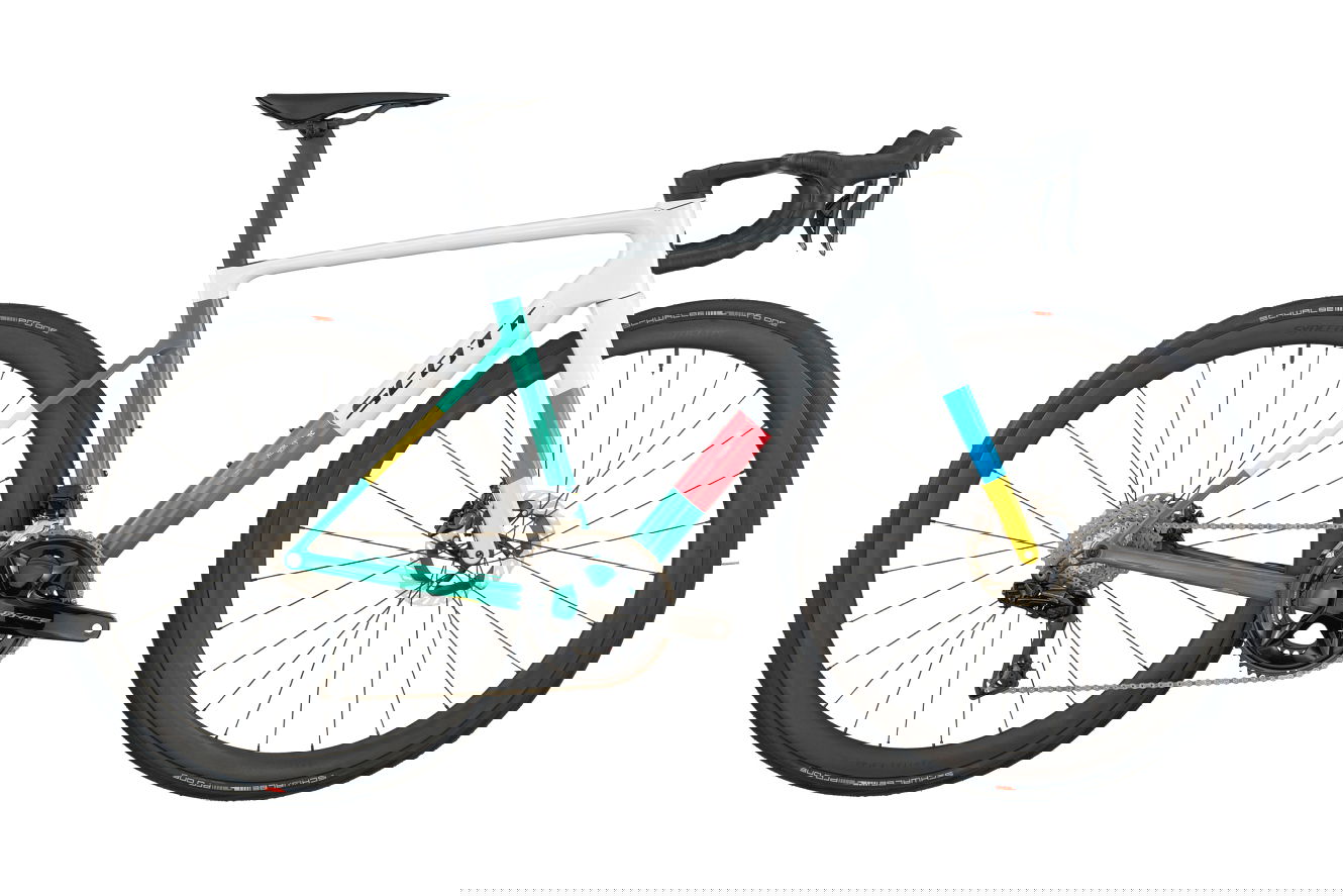 Scott Addict RC Pro Diamant beluga grey/seashore green, S | (28")