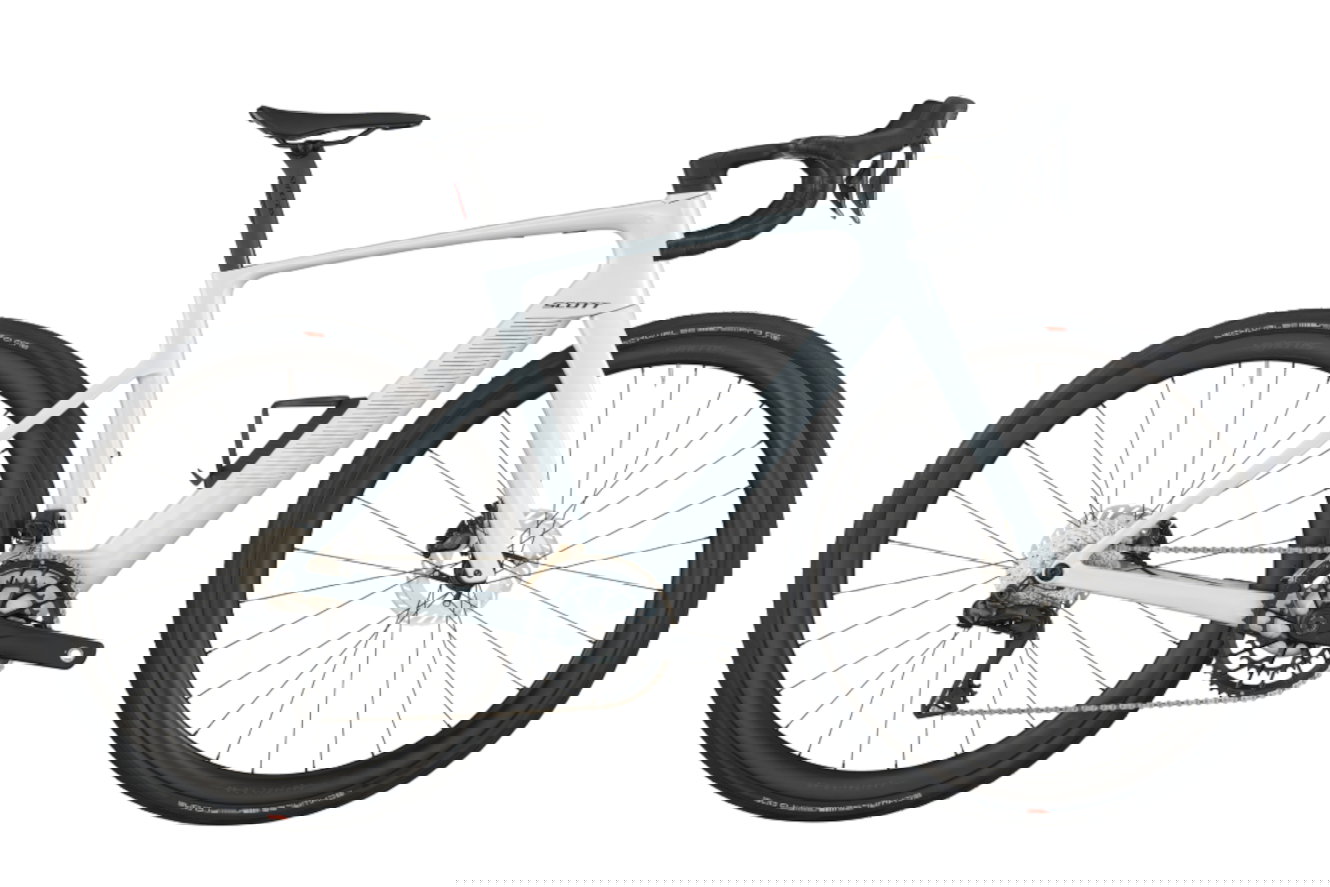 Scott Fastlane 10 Diamant cumulus white, L | (28")