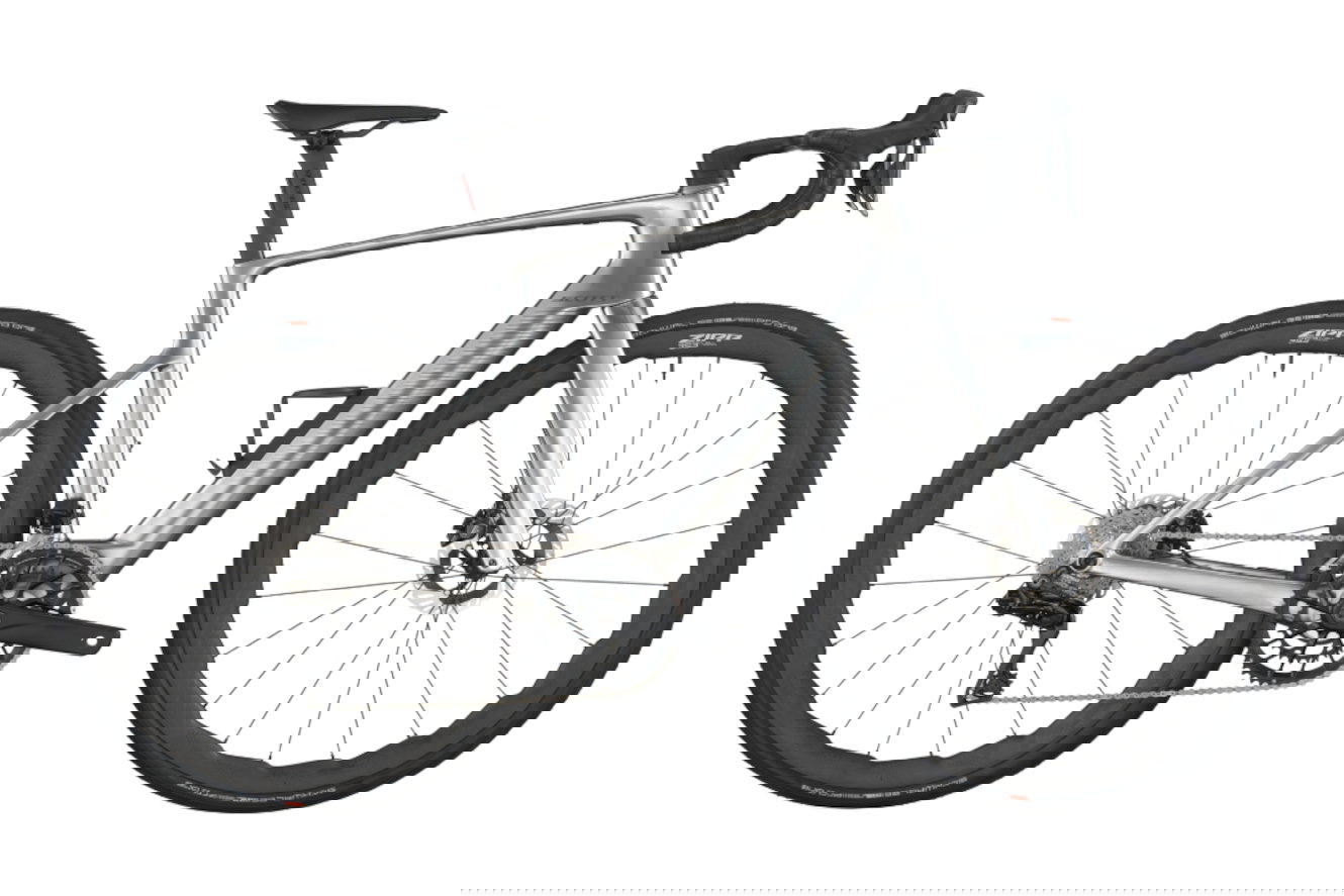 Scott Fastlane Premium Diamant chrome silver, M | (28")